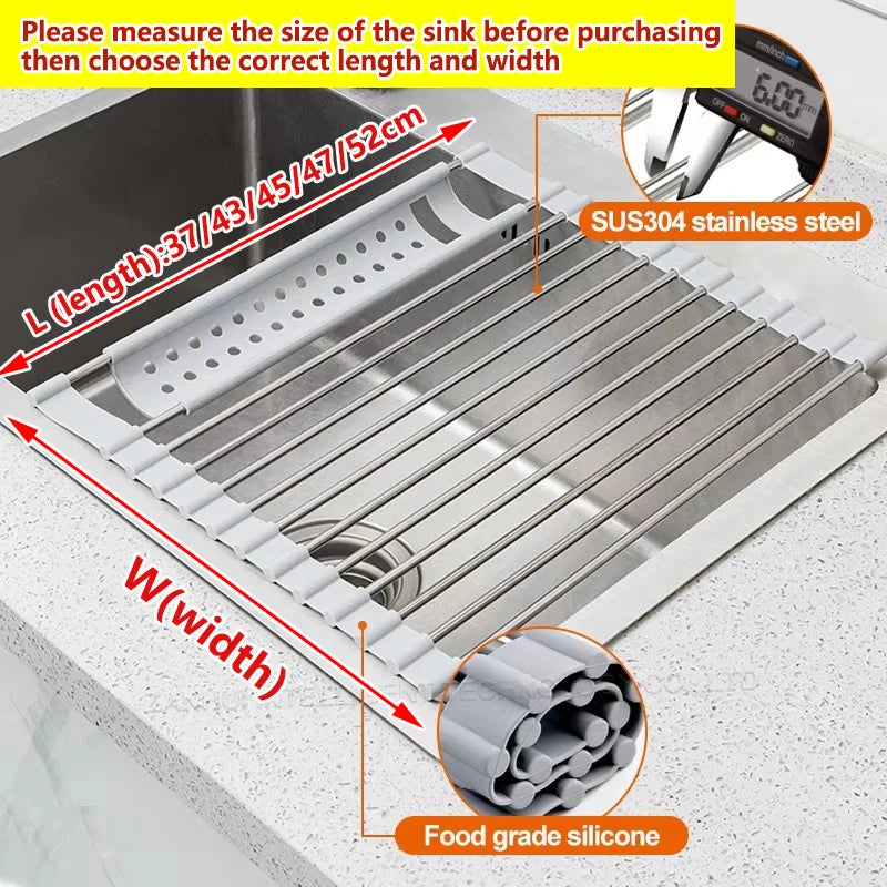 CounterSpace Roll-Up Sink Drying Rack