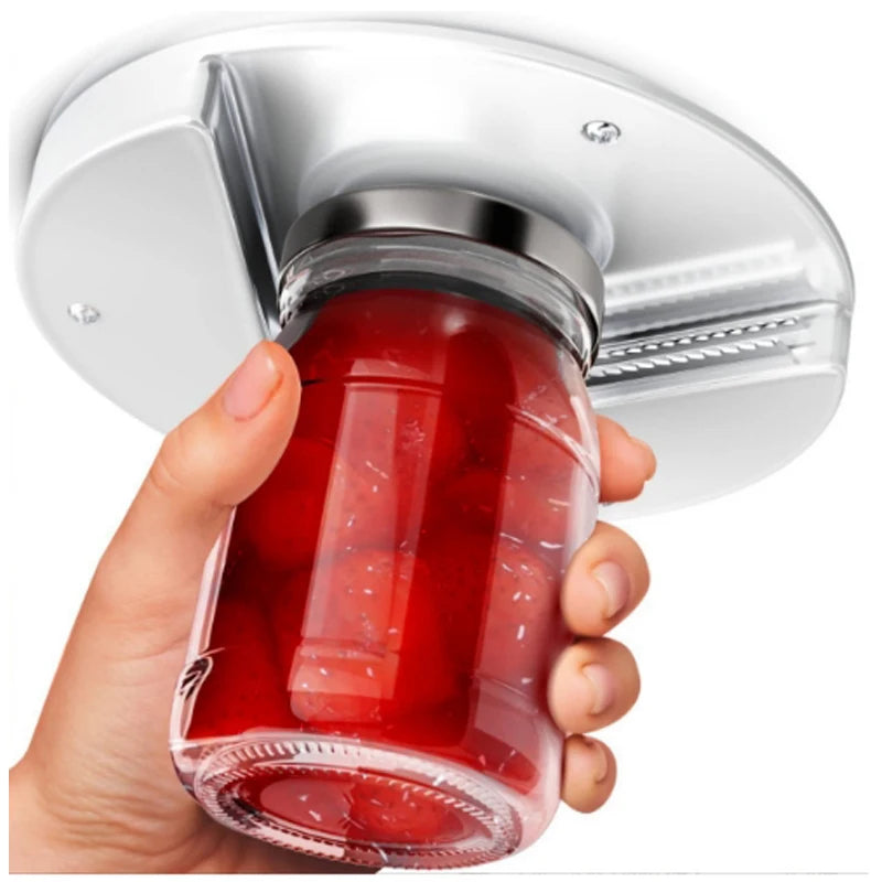 Under-Cabinet One-Handed Jar Opener
